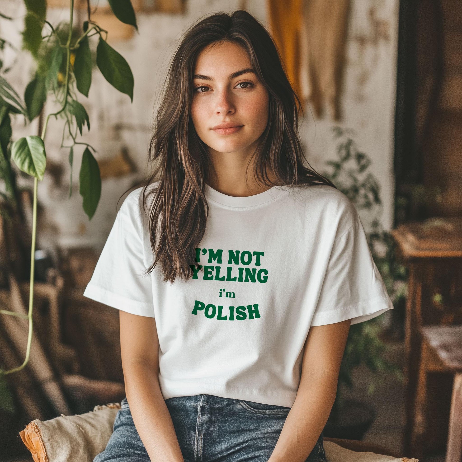 Funny Polish Baby Onesie® Polish Baby Shower Gift Mother's Day Gift I'm not yelling I'm Polish Kids Tee Polish Gift babcia Christmas Tee