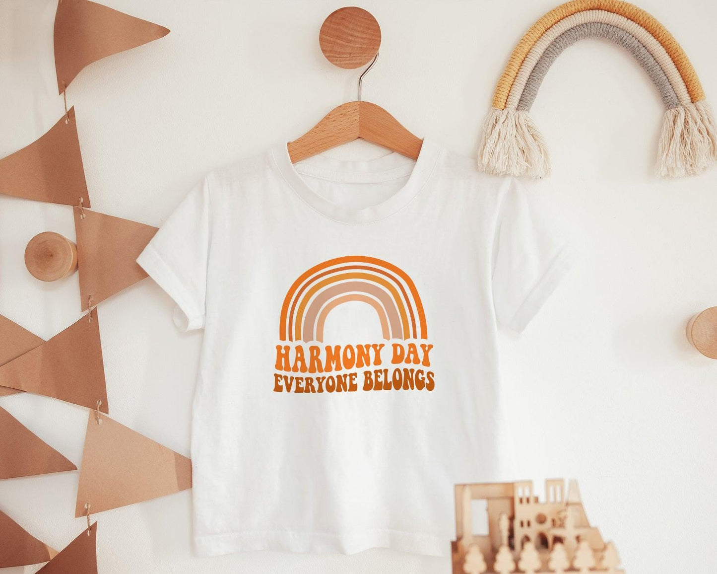 Harmony Day Rainbow Tshirt