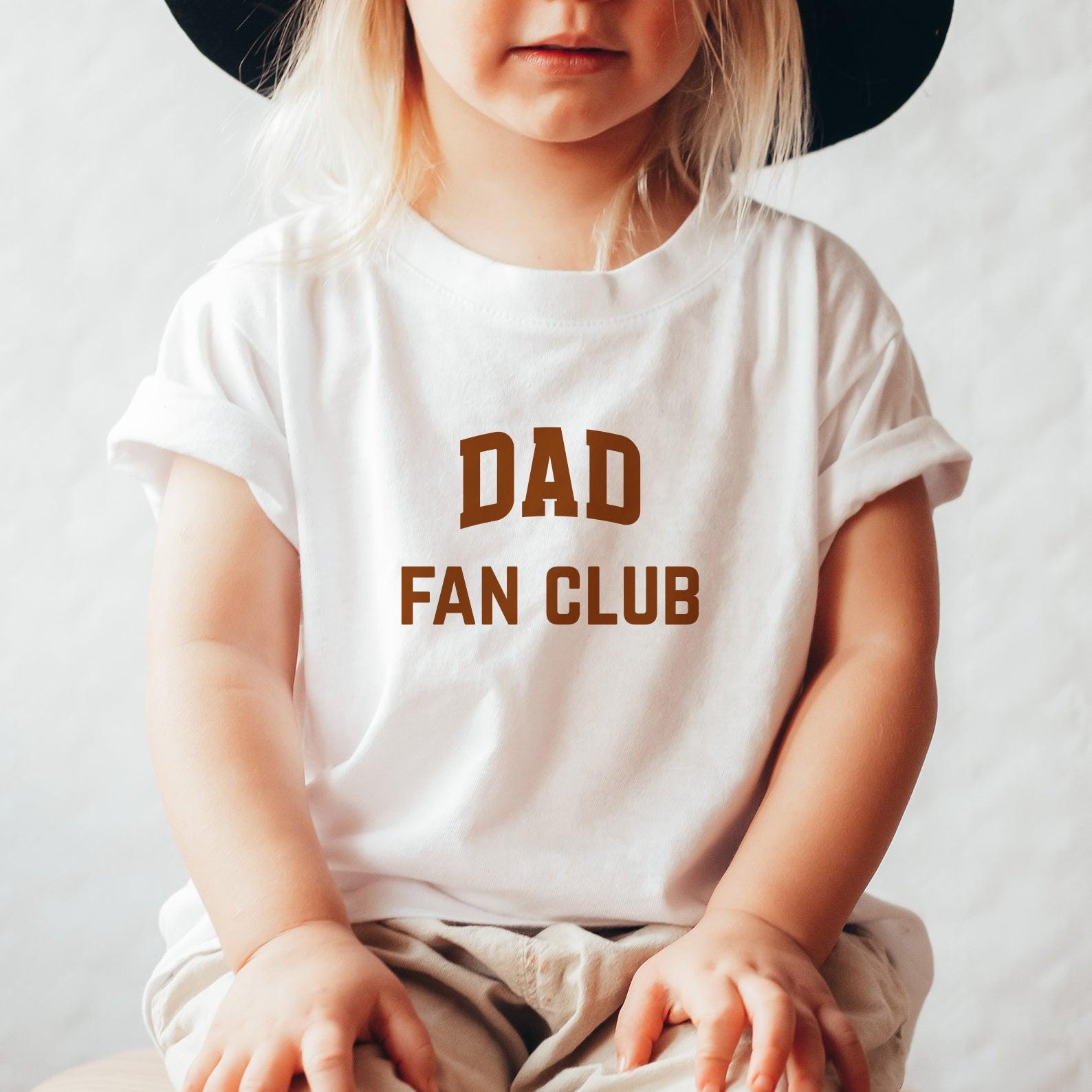 Father's Day Kids Tee Dad Fan Club Onesie® Father's Day Onesie® First Father's Day Gift for Dad Father's Day Matching Shirts New Dad Gift