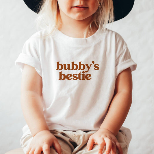 Bubby's Bestie Onesie® Yiddish Jewish Mother's Day Gift for Grandma Chanukah Gift for Grandma I love Bubby Jewish Grandma's Birthday Gift