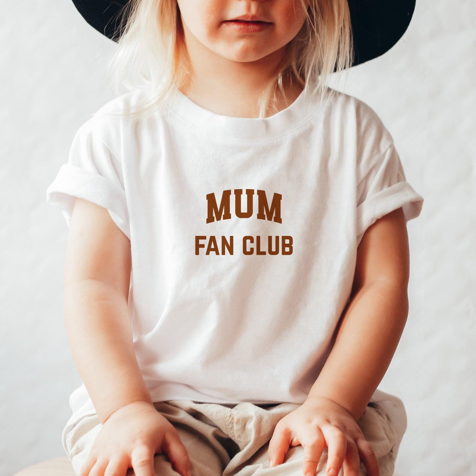 Mum Fan Club Matching Tees