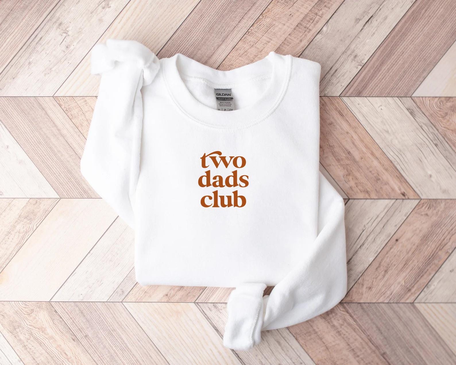 Two Dads Club Shirt Gay Dads Matching Baby Gay First Father's Day Gift Pride Month Gay Dads Gift New Gay Dads Pride Parent Shirt LGBTQ Tee