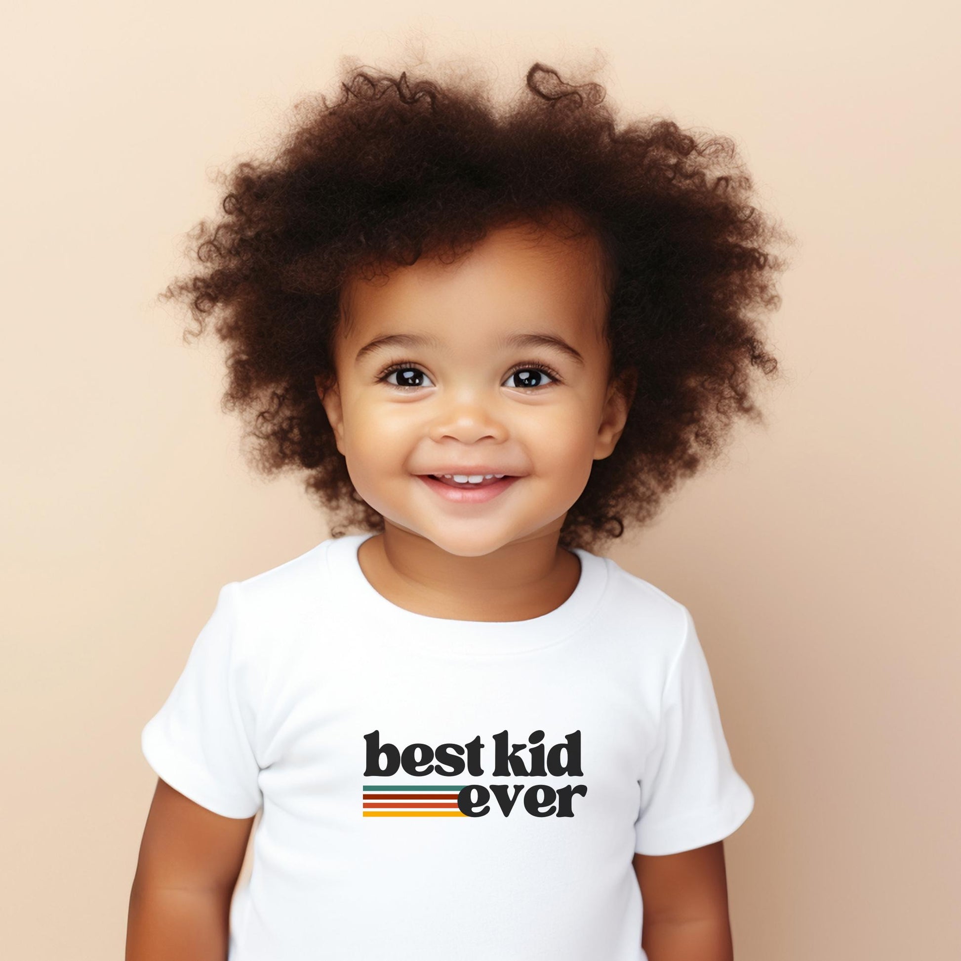 Best Dad Ever and Best Kid Ever Matching Father's Day Shirts New Dad Gift Retro Fathers Day Matching Tees Father's Day Onesie® Kids T-Shirt