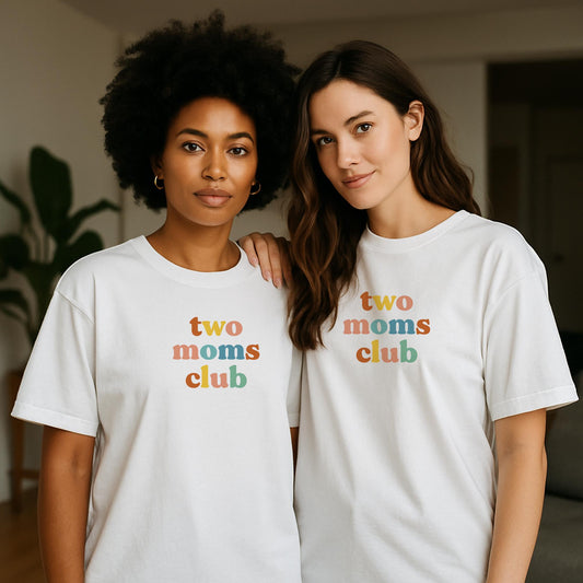 Two Moms Club Tee